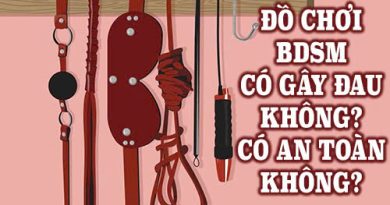 Đồ chơi BDSM có gây đau không? Có an toàn không?