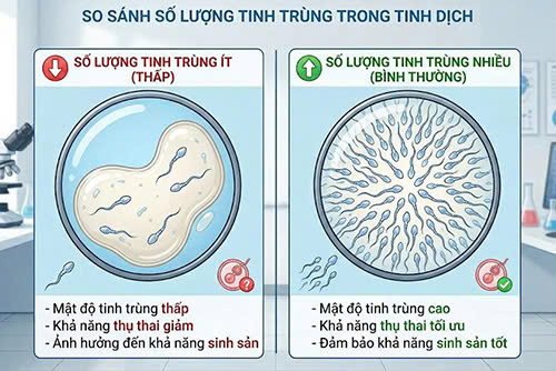 Cách tăng số lượng tinh trùng trong mỗi lần xuất tinh hiệu quả nhất hiện nay